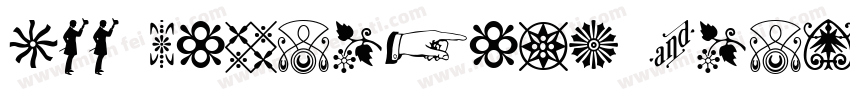 P22 Victorian Gothic Swash字体转换
